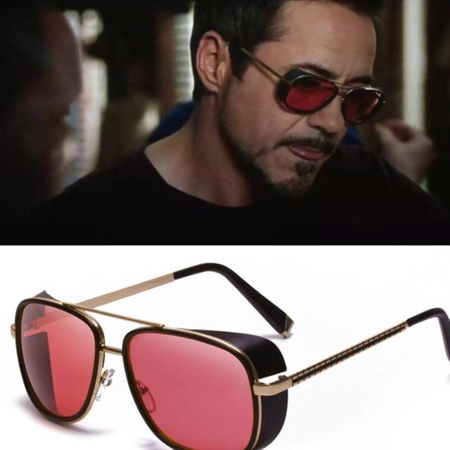 Men's Sunglasses - Red on Productcaster.