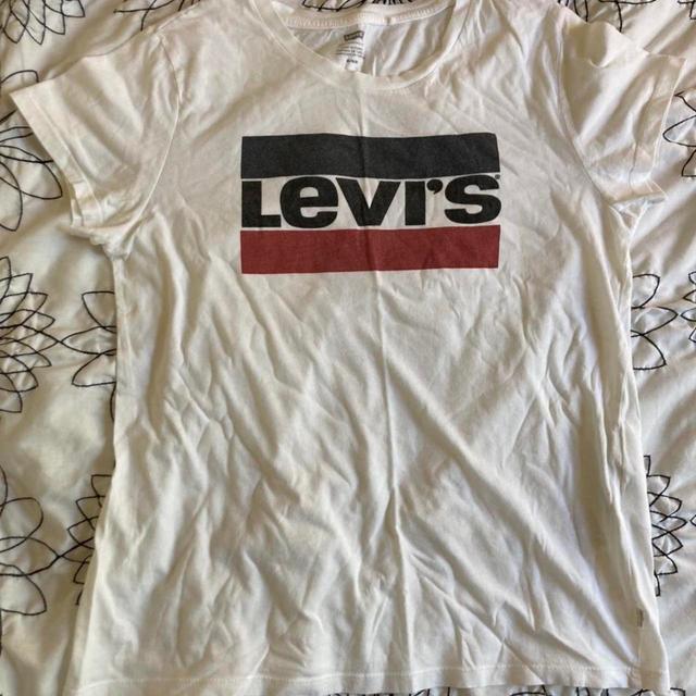 Levi's Men's T-shirt - White - M on Productcaster.