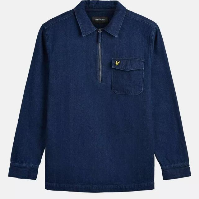 Lyle & Scott Men's Jumper - Navy - S on Productcaster.