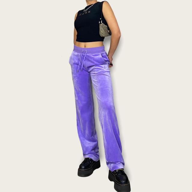 Juicy Couture Women's Trousers - Purple - S on Productcaster.