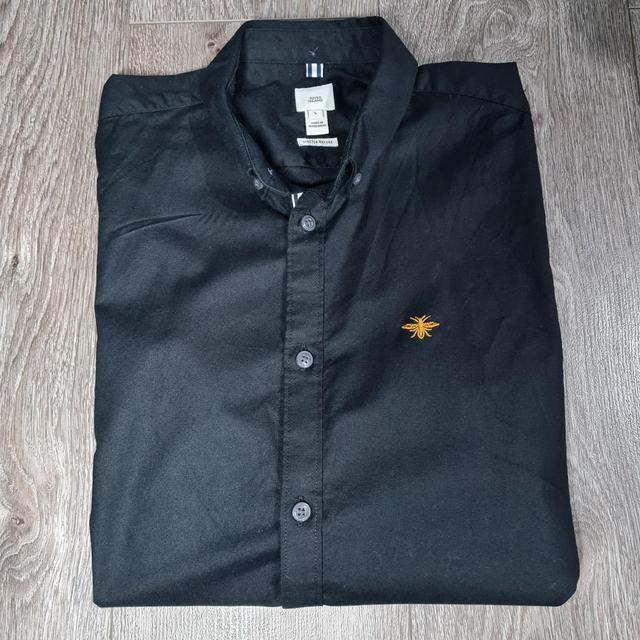 River Island Men's Shirt - Black - S on Productcaster.