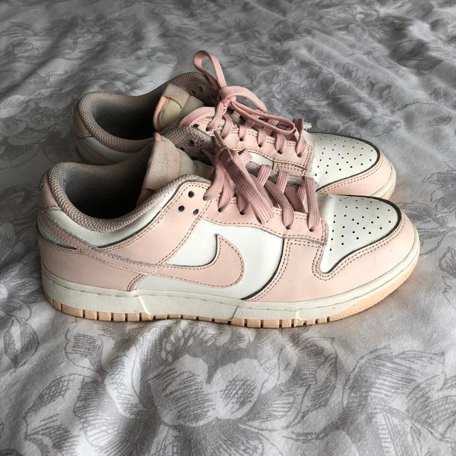 Nike Women's Trainers - Pink/White - UK 5.5 on Productcaster.