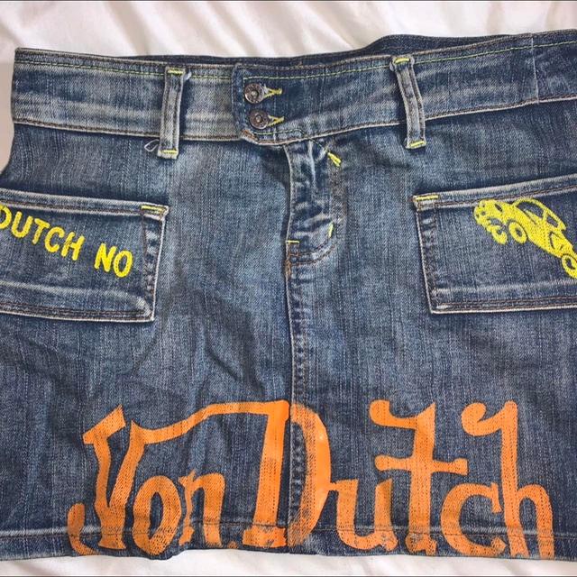 Von Dutch Women's Bottom - Blue/White - UK 6 on Productcaster.