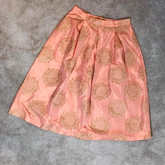 Topshop Women's Midi Skirt - Pink - UK 8 on Productcaster.