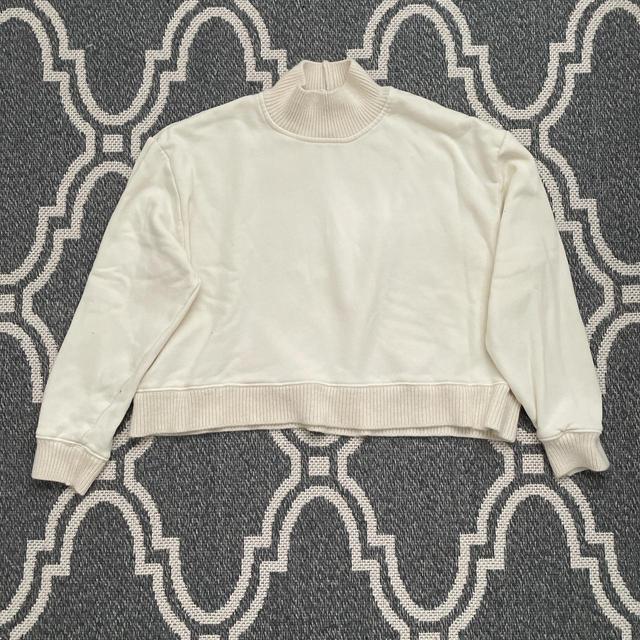 Primark Women's Sweatshirt - Cream - S on Productcaster.