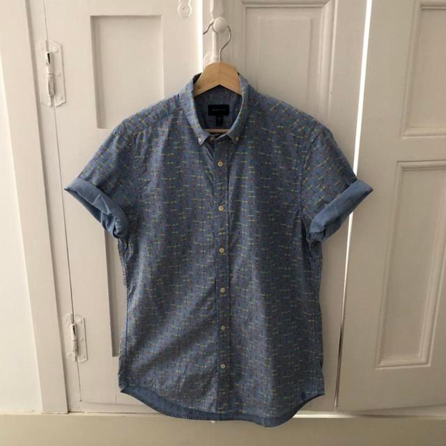 GANT Men's Shirt - Blue - S on Productcaster.