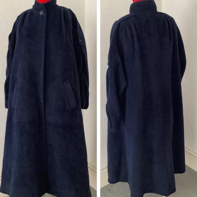 Fendi Women's Coat - Navy - UK 12 on Productcaster.