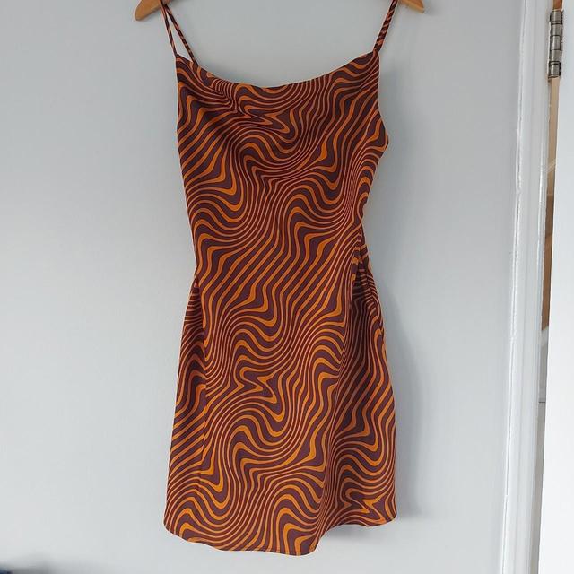 Urban Outfitters Women's Slip Dress - Orange - XS on Productcaster.