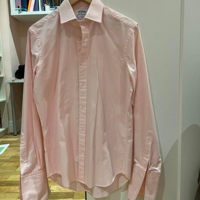 Designer Men's Shirt - Pink - M on Productcaster.