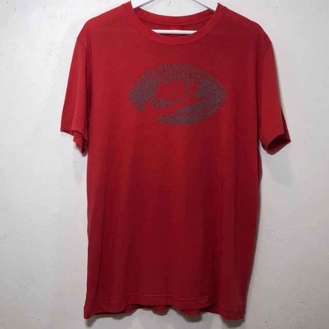 Nike Men's T-shirt - Red - XL on Productcaster.