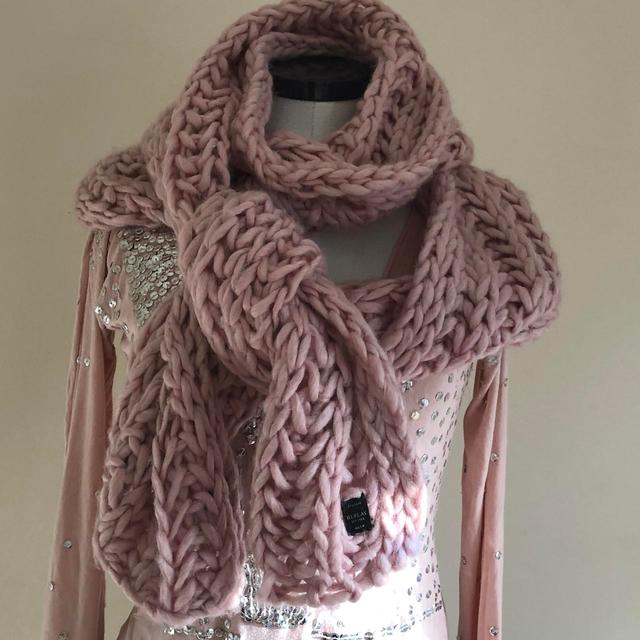 Replay Women's Scarf - Pink on Productcaster.