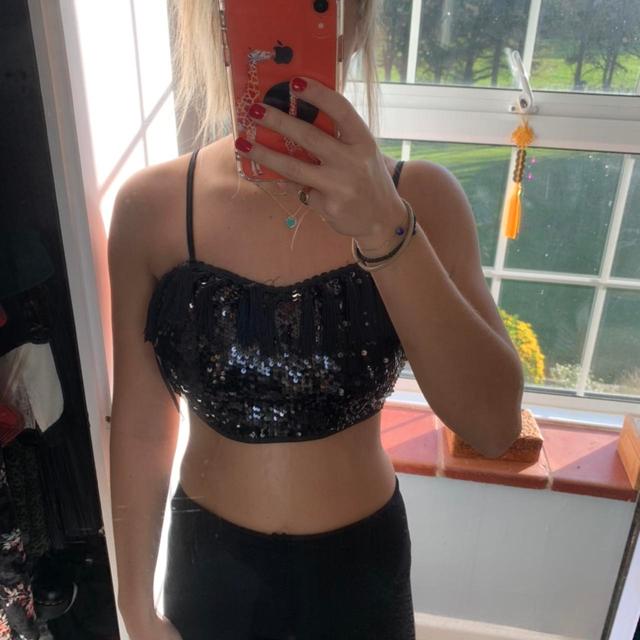 Nasty Gal Women's Crop top - Black - 8 on Productcaster.