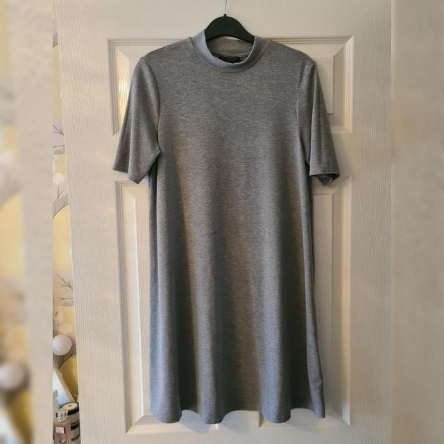 Topshop Women's Casual Dress - Grey - 10 on Productcaster.