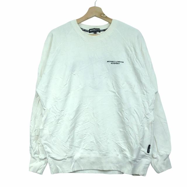 Men's Sweatshirt - White - L on Productcaster.