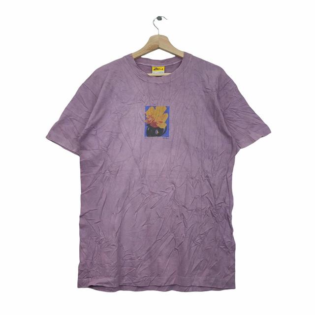 Men's T-shirt - Purple - M on Productcaster.