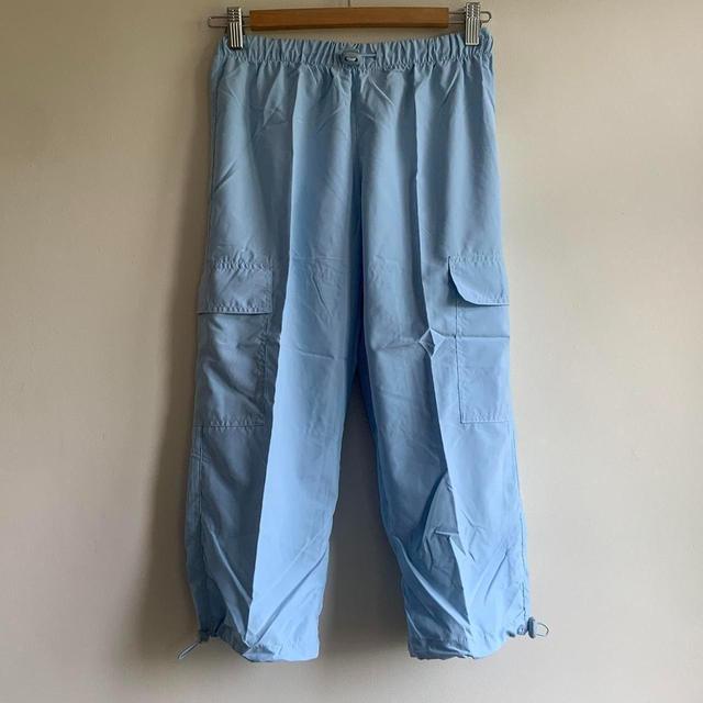 Women's Cargo Trousers - Blue - M on Productcaster.