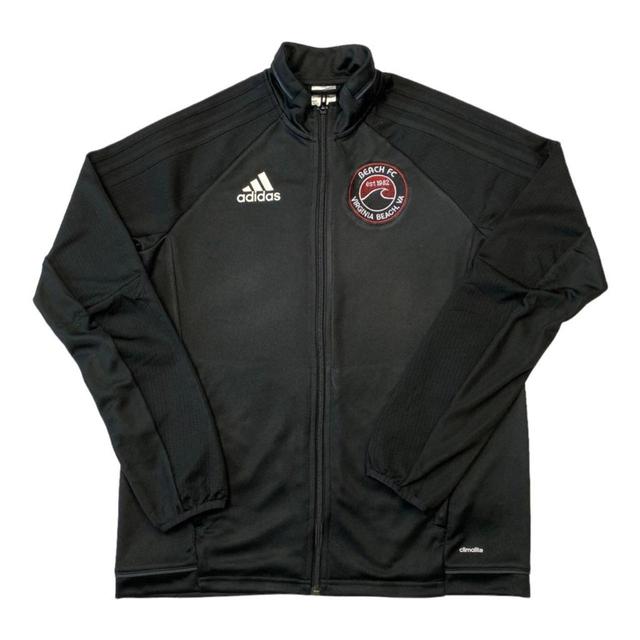 Adidas Kids' Windbreaker Jacket - Black on Productcaster.