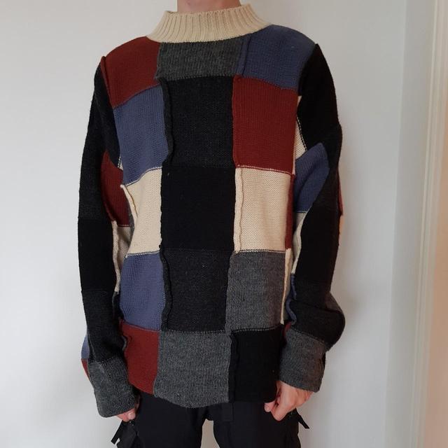 French Connection Men's Jumper - Multi - XL on Productcaster.