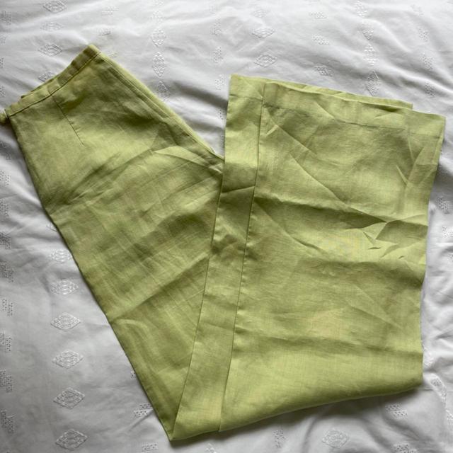 Zara Women's Trousers - Green - UK 8 on Productcaster.