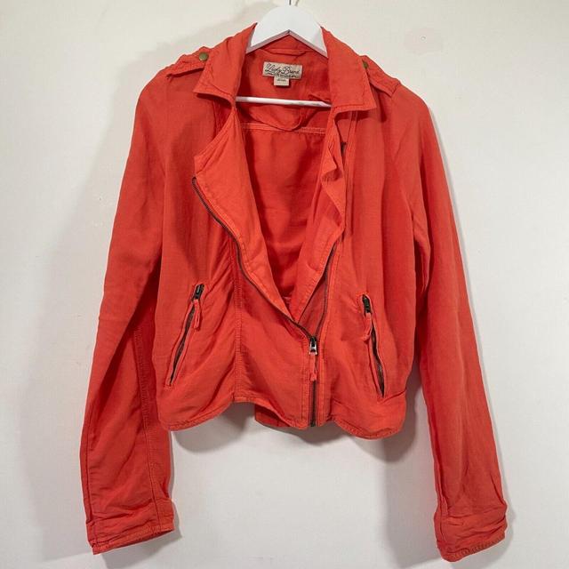 Lucky Brand Women's Lightweight Jacket - Orange - M on Productcaster.