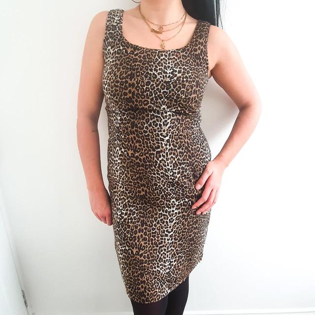 Vintage Women's Pencil Dress - Black - 12 on Productcaster.