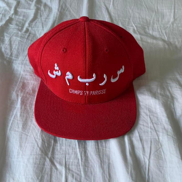 Supreme Men's Caps - Red on Productcaster.