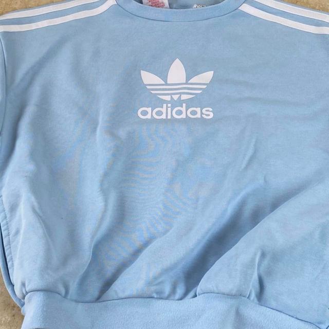 Adidas Women's Sweatshirt - Blue on Productcaster.