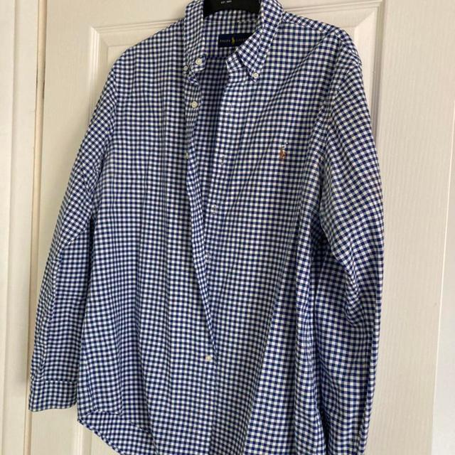 Ralph Lauren Men's Shirt - Navy - L on Productcaster.