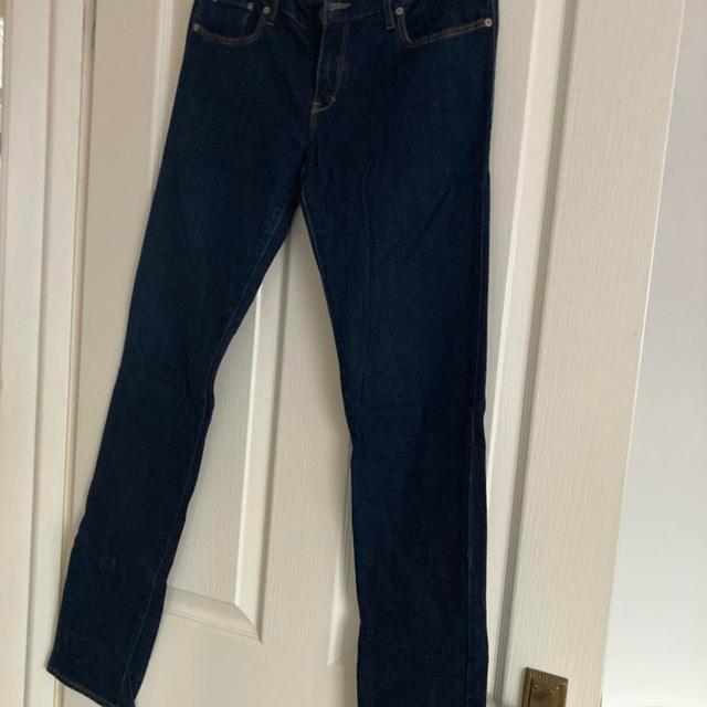 Abercrombie & Fitch Women's Jeans - Navy - UK 10 on Productcaster.