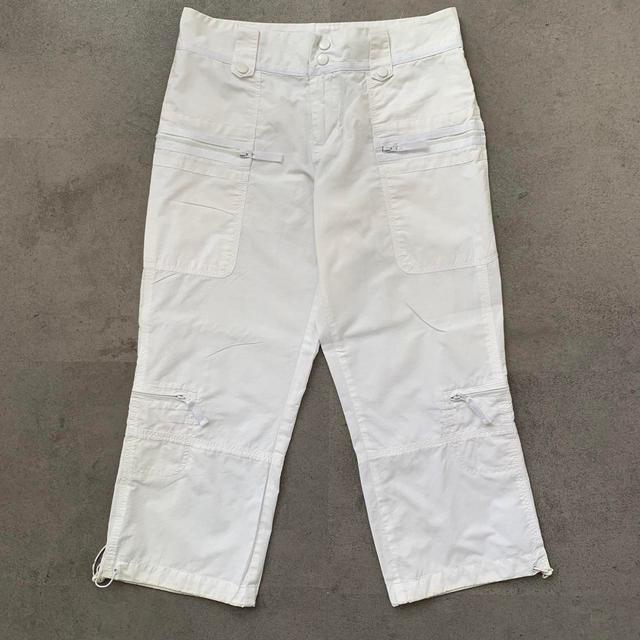 Vintage Women's Shorts - White - UK 10 on Productcaster.