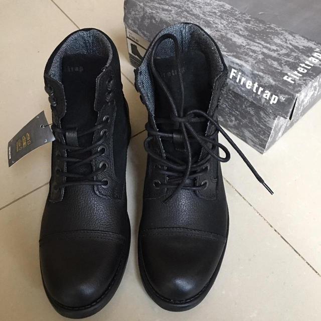 Firetrap Men's Boots - Black - UK 7 on Productcaster.