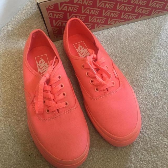 Vans Women's Trainers - Orange - UK 5 on Productcaster.