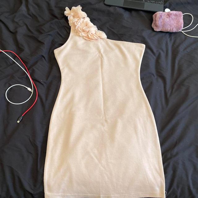 Rare London Women's Bodycon Dress - Cream - S on Productcaster.