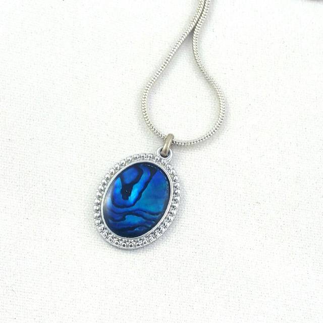 Reworked Women's Necklace - Blue on Productcaster.