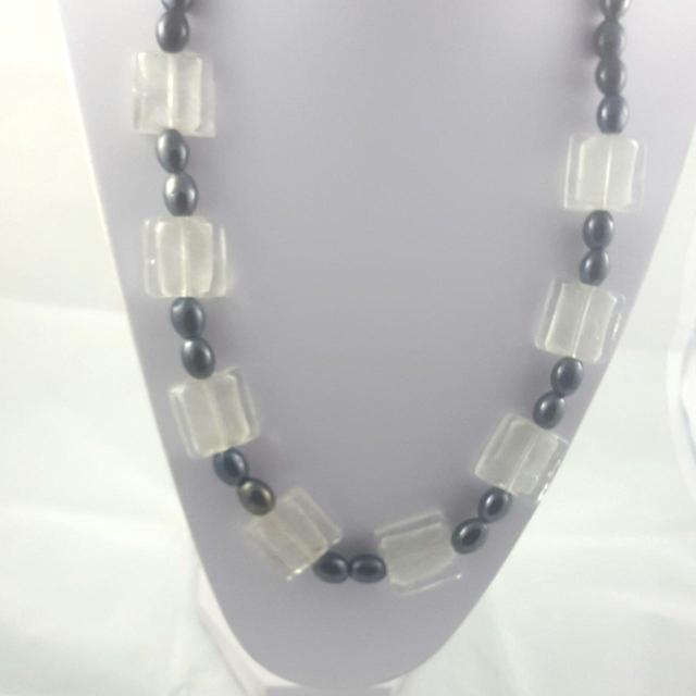 Handmade Women's Necklace - White on Productcaster.