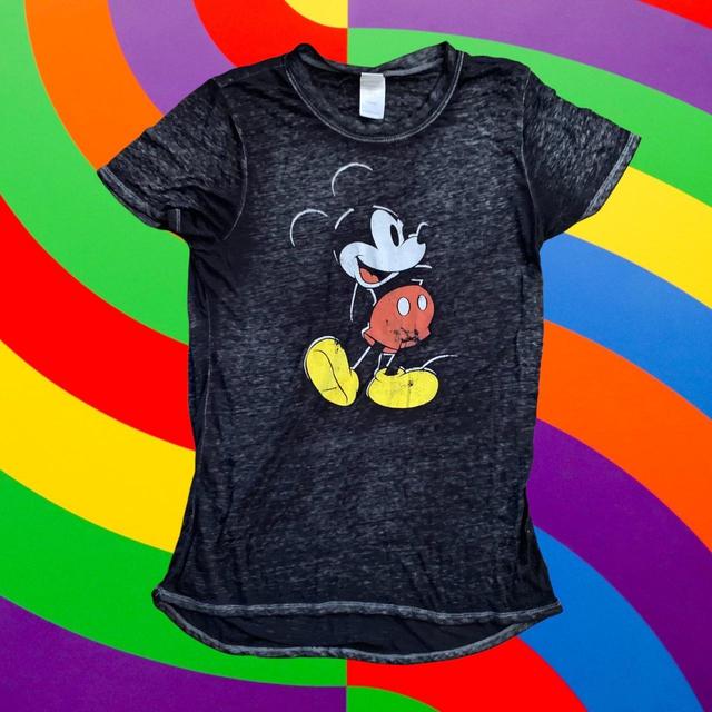 Disney Women's T-shirt - Black - L on Productcaster.