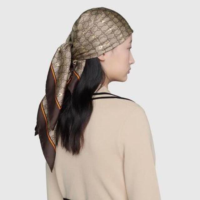 Gucci Women's Scarf - Brown on Productcaster.