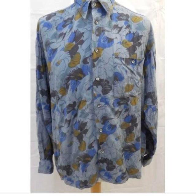 Men's Shirt - Blue/Navy - XL on Productcaster.