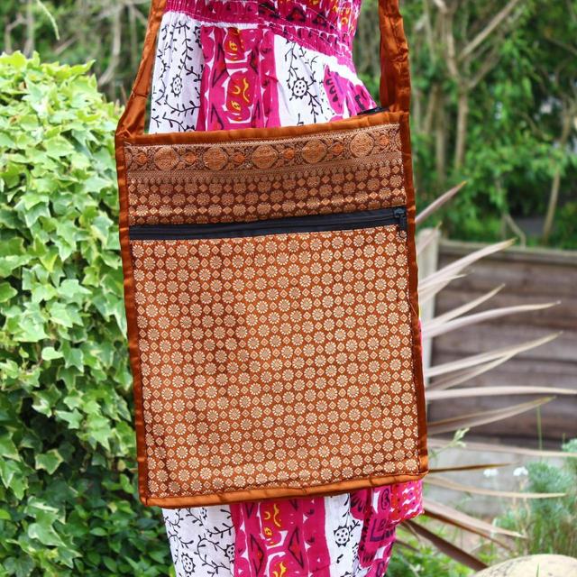 Bohemian Traders Men's Bag - Multi/Burgundy on Productcaster.