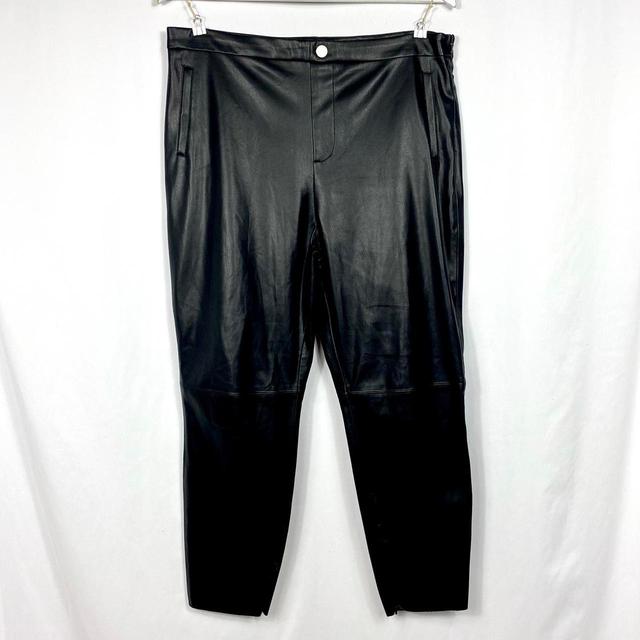 Women's Slim Trousers - Black - UK 16 on Productcaster.