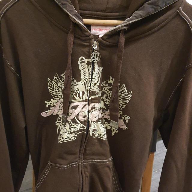 Designer Women's Hoodie - Brown - 14 on Productcaster.