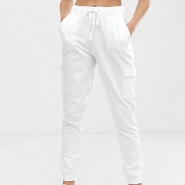 ASOS Women's Trousers - White - UK 10 on Productcaster.