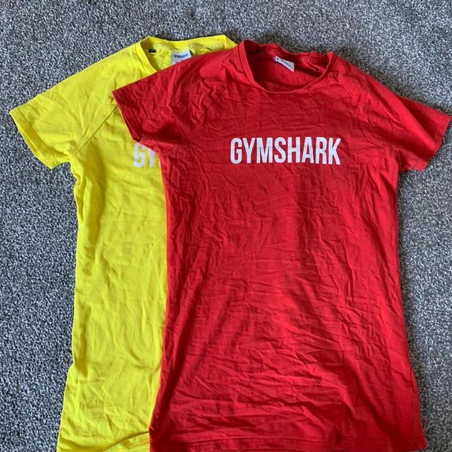 Gymshark Women's T-shirt - Yellow - S on Productcaster.