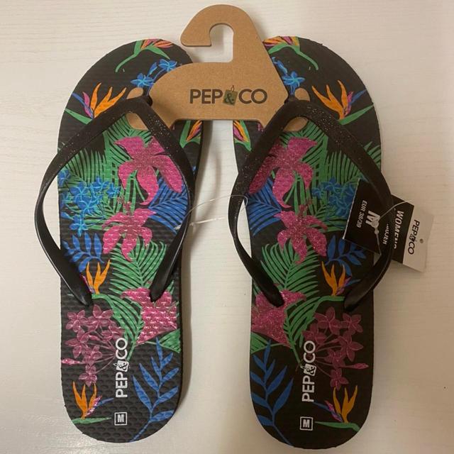 Pep&Co Women's Sandals - Black - UK 5.5 on Productcaster.