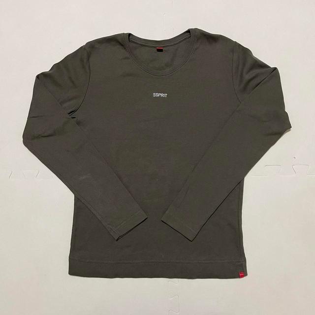 Esprit Women's Sweatshirt - Green - L on Productcaster.