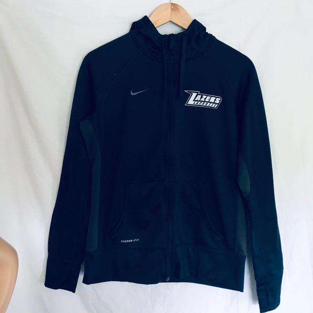 Nike Men's Hoodie - Navy - M on Productcaster.