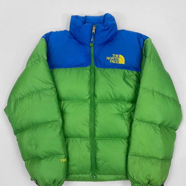 The North Face Men's Jacket - Green/Blue - XS on Productcaster.