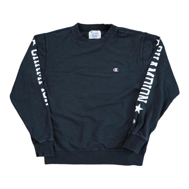 Champion Men's Sweatshirt - Black - S on Productcaster.