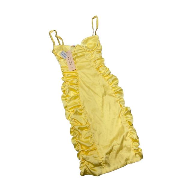 Oh Polly Women's Midi Dress - Yellow - 10 on Productcaster.