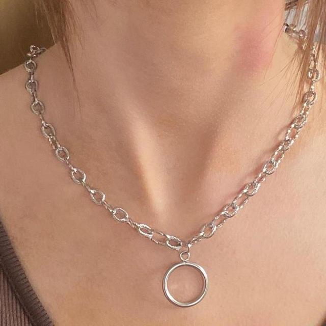 Custom Women's Necklace - Silver on Productcaster.